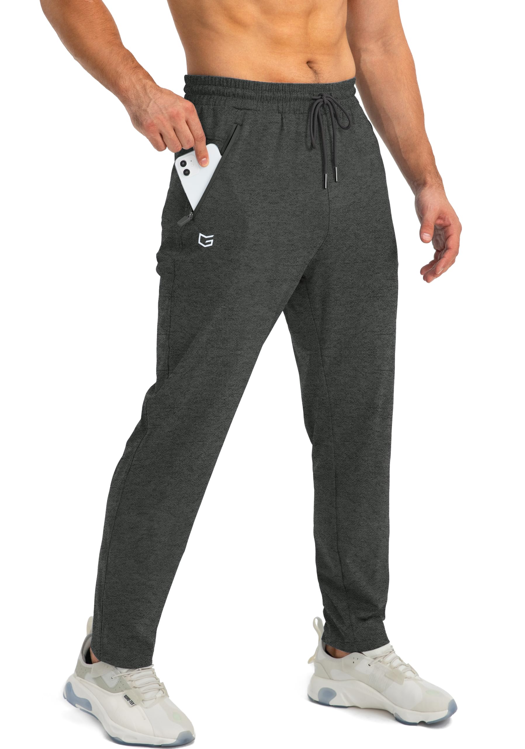  Men's G Gradual Sweatpants with Zipper Pockets for Workout and Running
| Men's G Gradual Tapered Joggers with Zipper Po
