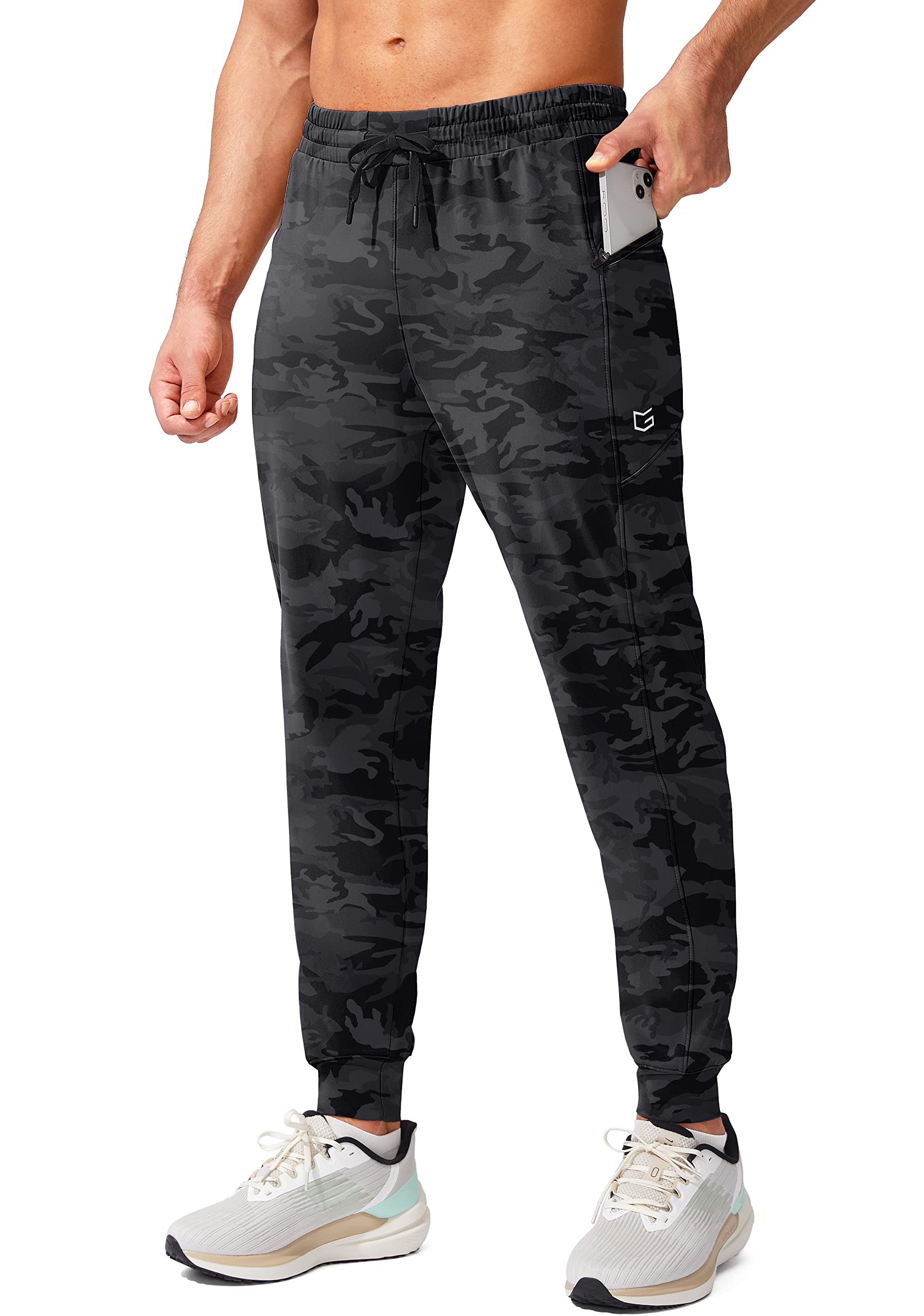  Men's G Gradual Joggers Pants with Zipper Pockets Perfect for Workout and Running
| Stretchy G Gradual Men's Joggers Pa